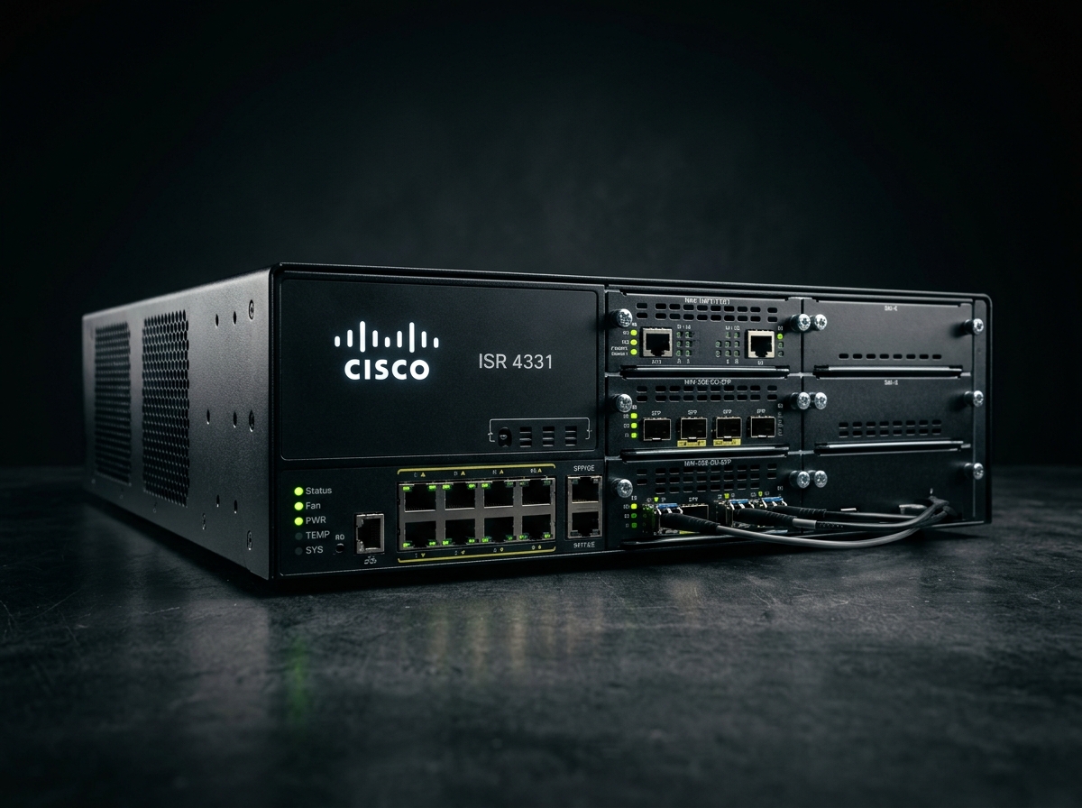 Cisco ISR 4331 (ISR4331/K9) - Authentic Infosystem