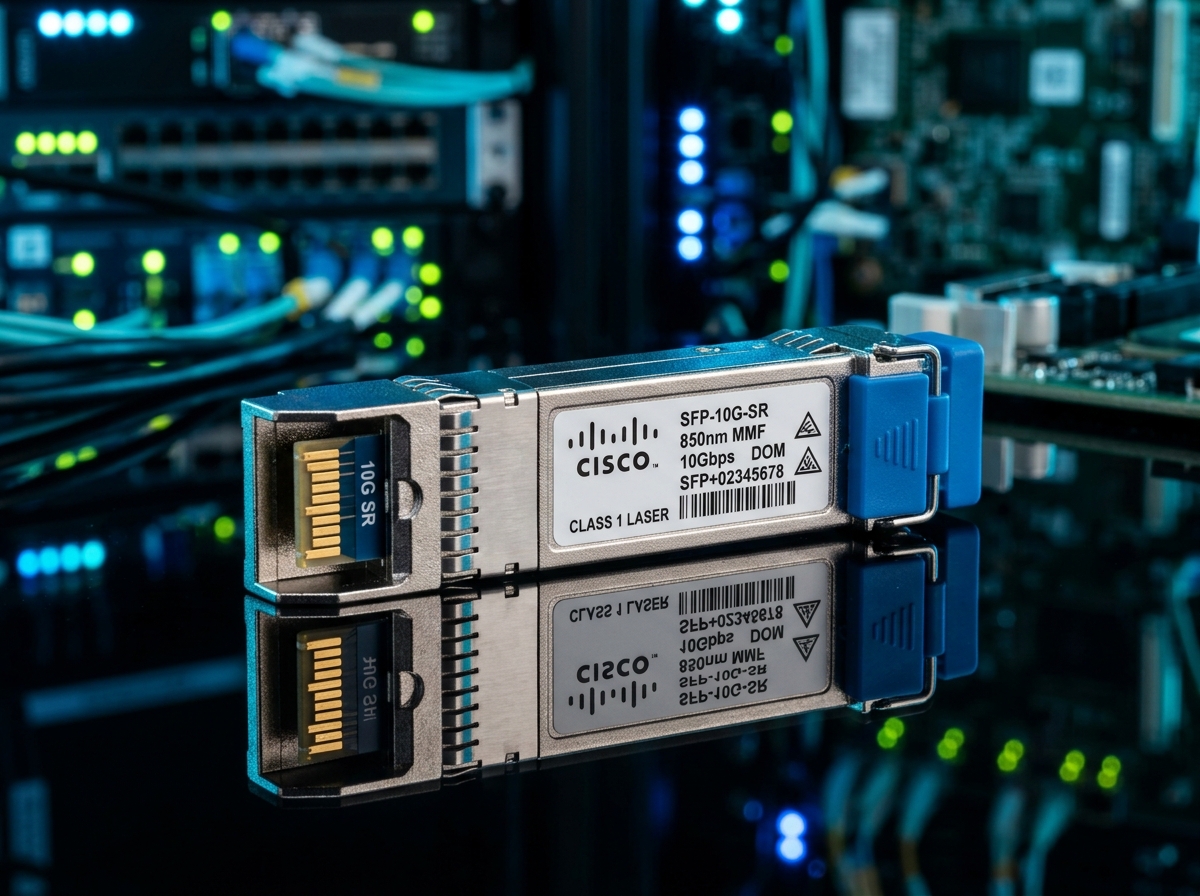 10G SFP+ Transceiver (SFP-10G-SR) - Authentic Infosystem