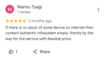 Google review by Mannu Tyagi